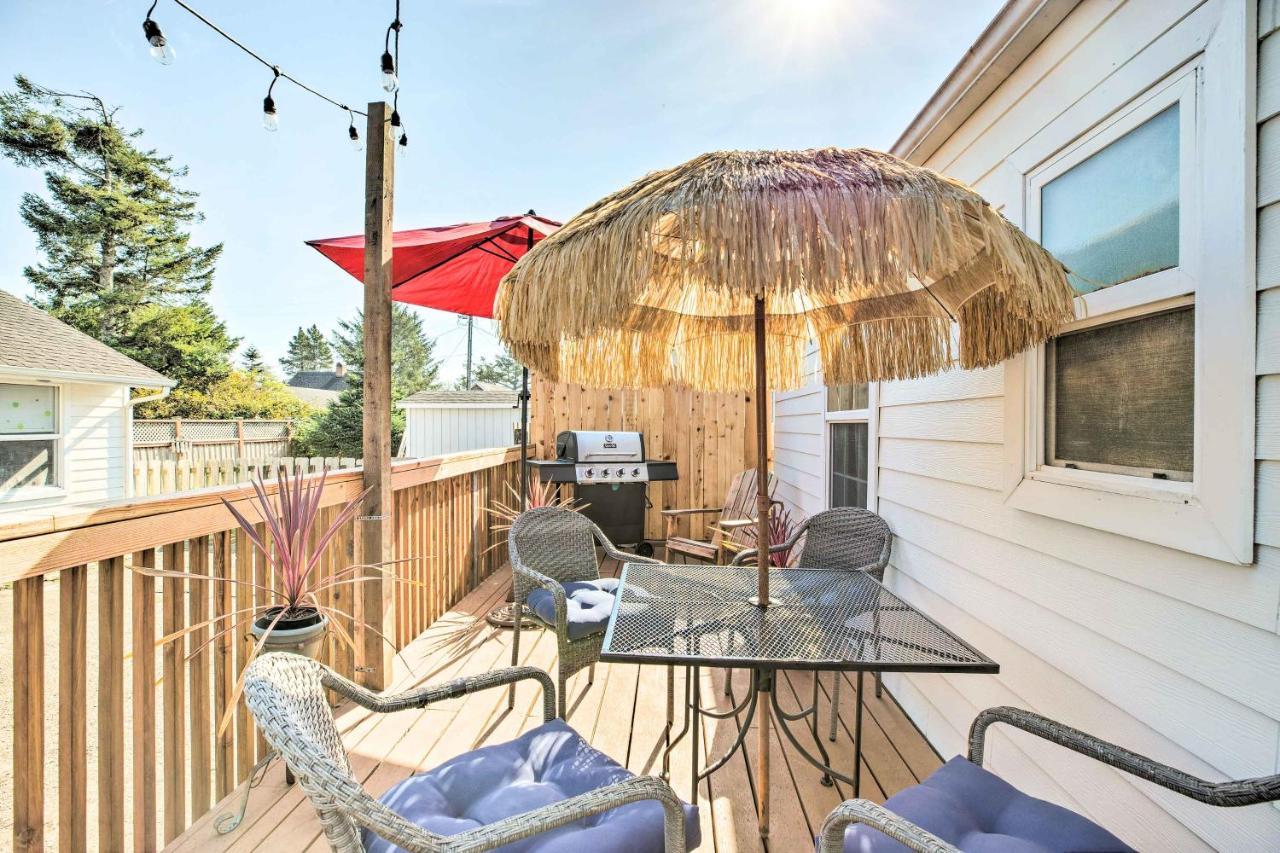 Charming Seaview Home With Bbq, Deck And Fire Pit Bagian luar foto